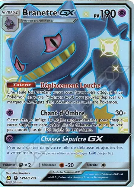 SV61/SV94 - Branette GX - Destinées Occultes