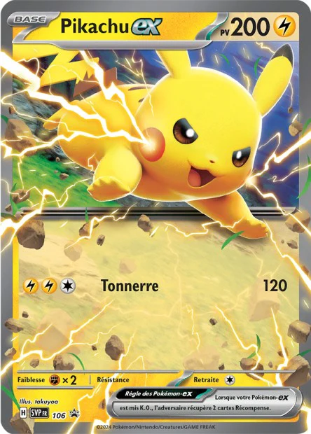 SVP106 - Pikachu ex - PROMO