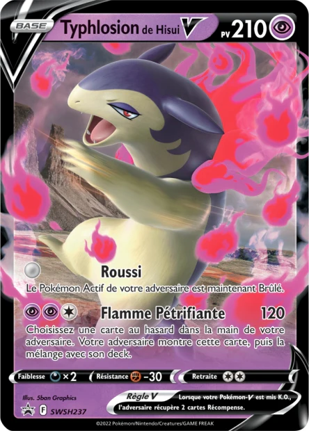 SWSH237 - Typhlosion de Hisui-V - PROMO
