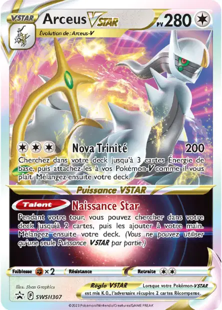 SWSH307 - Arceus Vstar  - PROMO