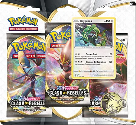 Tripack EB02 Clash des rebelles - Pokémon - Image 2
