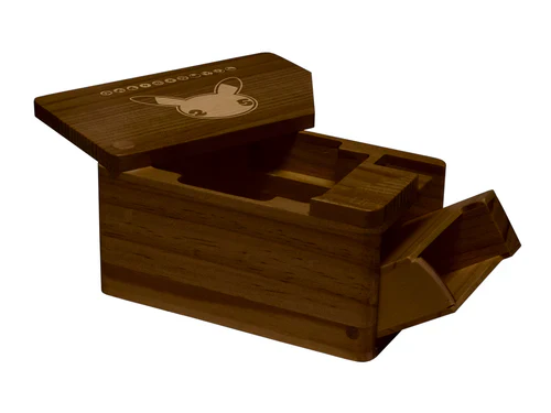 Ultra Pro – Deck Box Pokemon Célébrations 25 ans en bois - Image 2