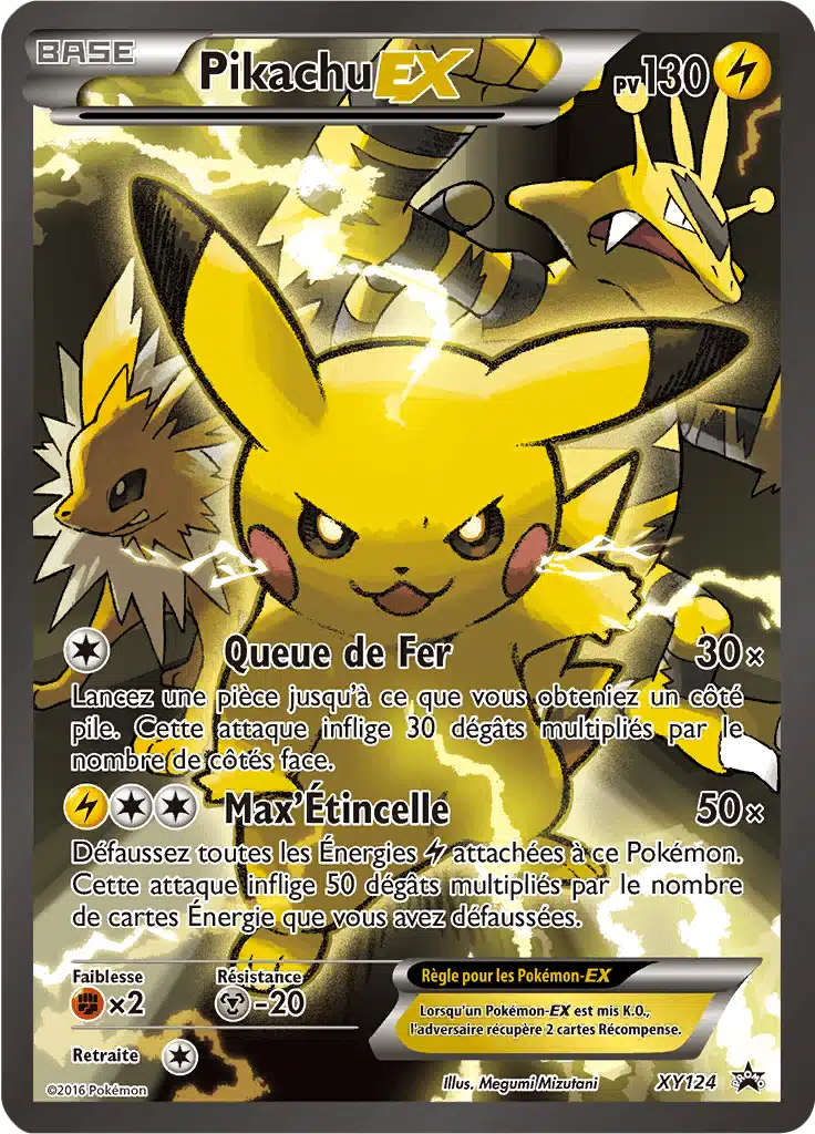 XY124 - Pikachu EX - Promo XY